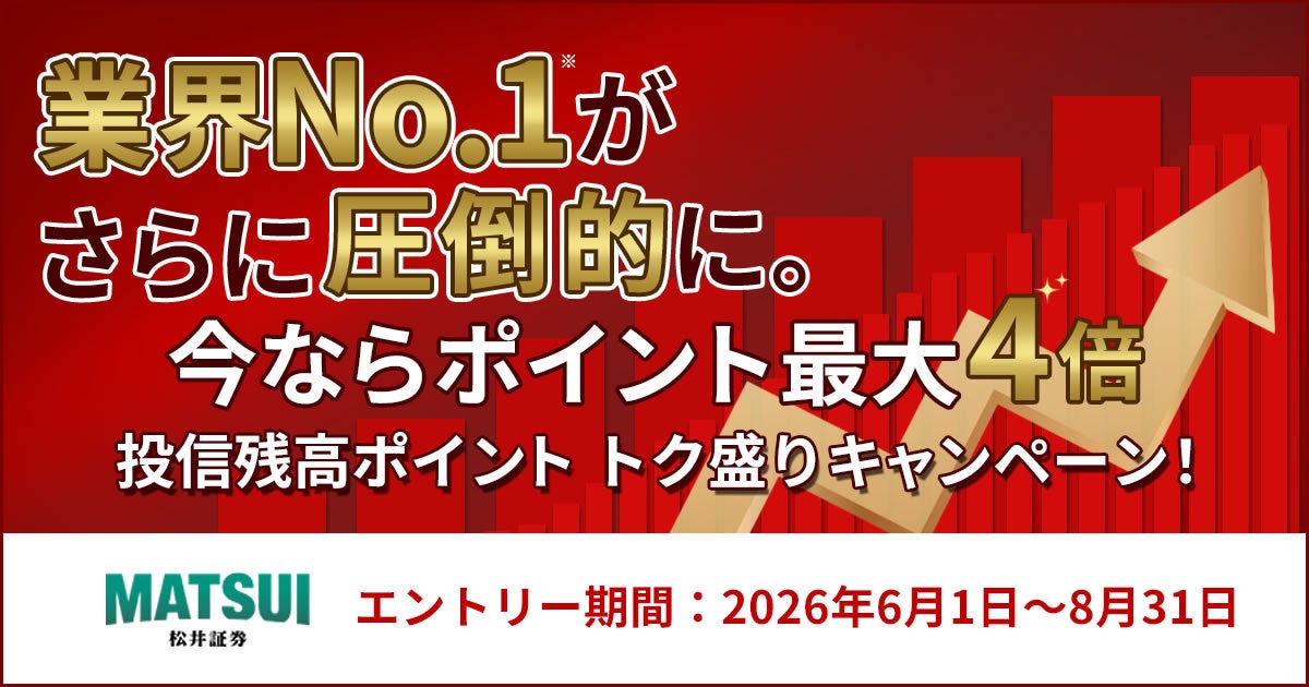松井証券 投信残高ポイント トク盛りキャンペーン