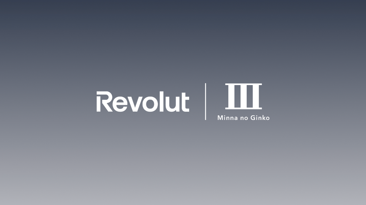 Revolutとみんなの銀行の銀行代理業開始を伝えるキービジュアル