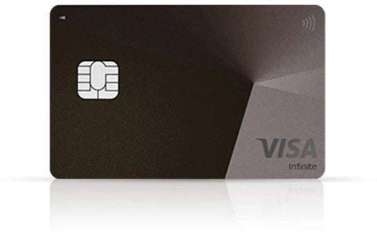 三井住友カード Visa Infiniteの券面
